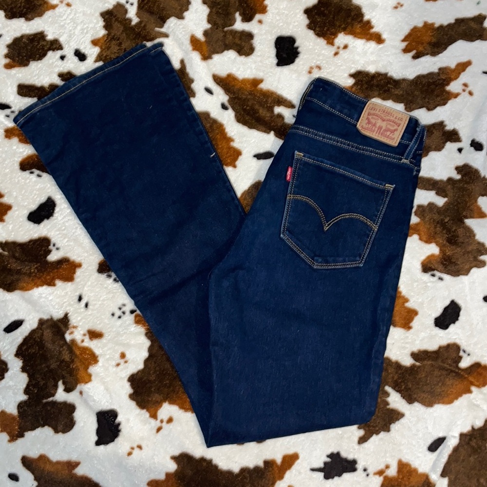 Levi's Women's Dark Indigo Bootcut Jeans